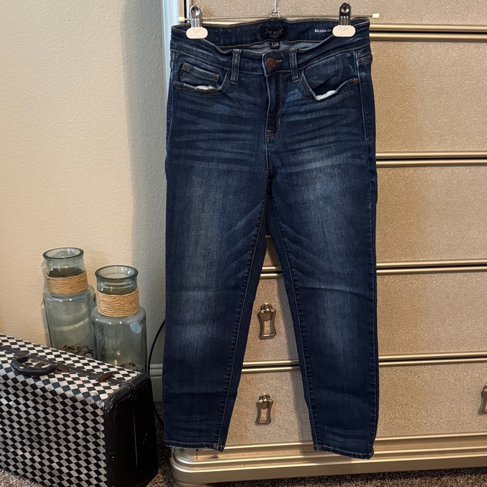 Judy Blue Dark Indigo Skinny Jeans